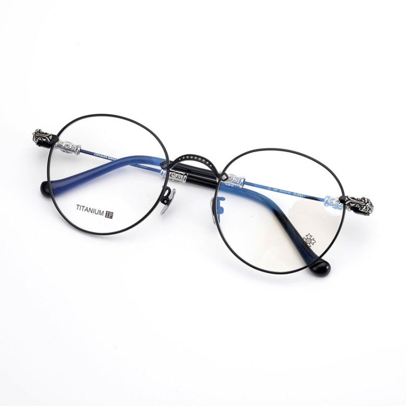 CHH Chrome Hearts Glasses Vintage Pure Titanium Myopia Glasses Frame