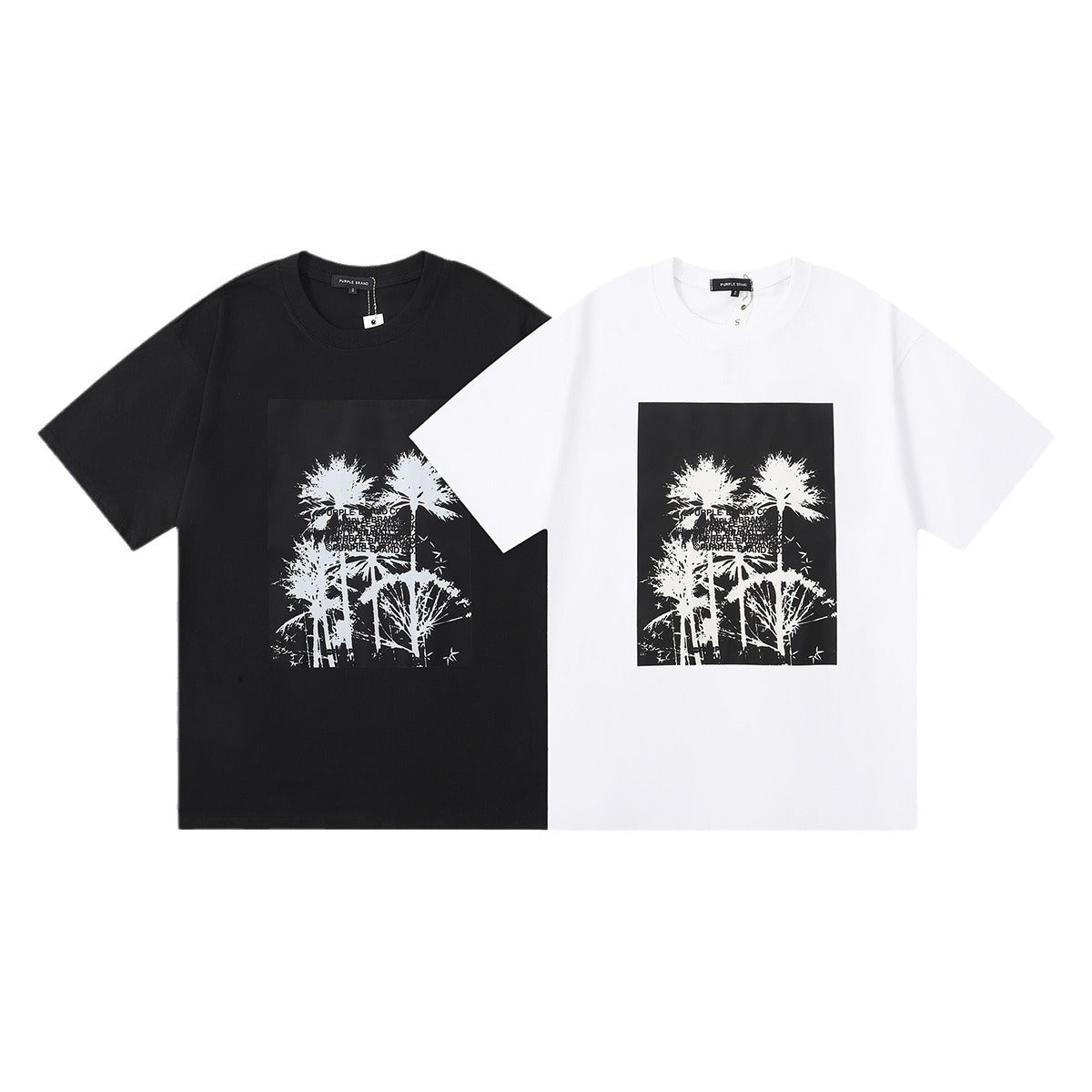 PURPLE  fashion T-shirt