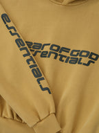 Cropped Relaxed Hoodie