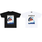 PURPLE  fashion T-shirt