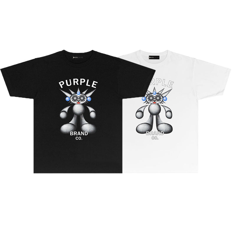 PURPLE  fashion T-shirt