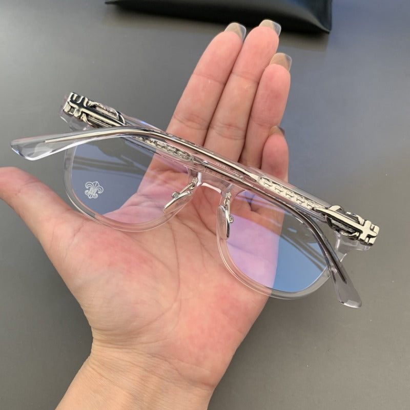 CHH Chrome Hearts Glasses Plain Vintage Versatile Myopia Glasses Frame