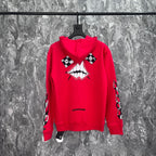 CHH Chrome Heart Hoodie Crowe Mattyboy Graffiti terry cotton hooded zipper