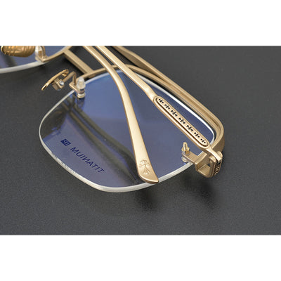 CHH Chrome Hearts Glasses Versatile Pure Titanium Square Glasses Frame