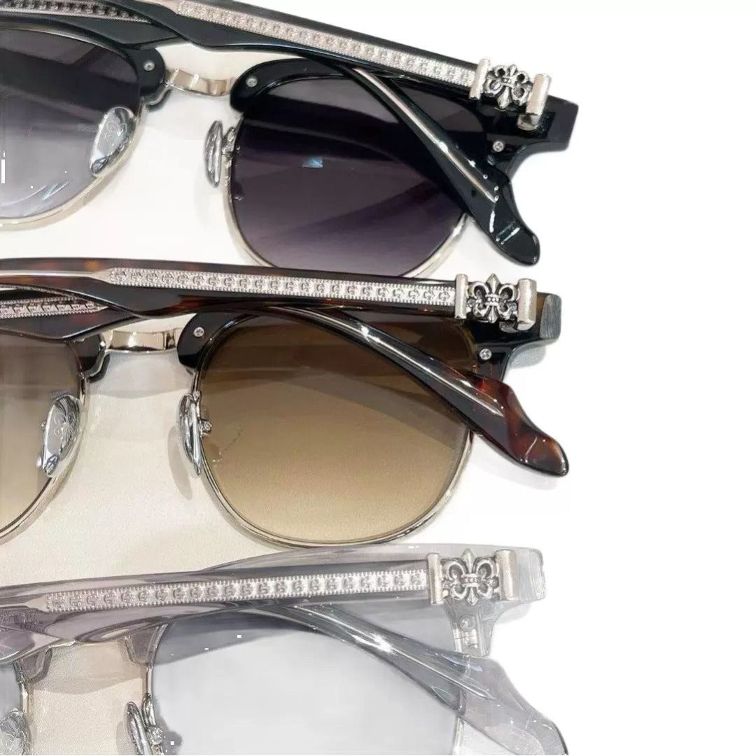 CHH Chrome Hearts Glasses Ultra Light Pure Titanium Sunglasses