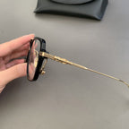 CHH Chrome Hearts Glasses Toad Mirror Plate Vintage Myopia Glasses Frame