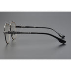 CHH Chrome Hearts Glasses Japanese pure titanium double beam myopia glasses frame