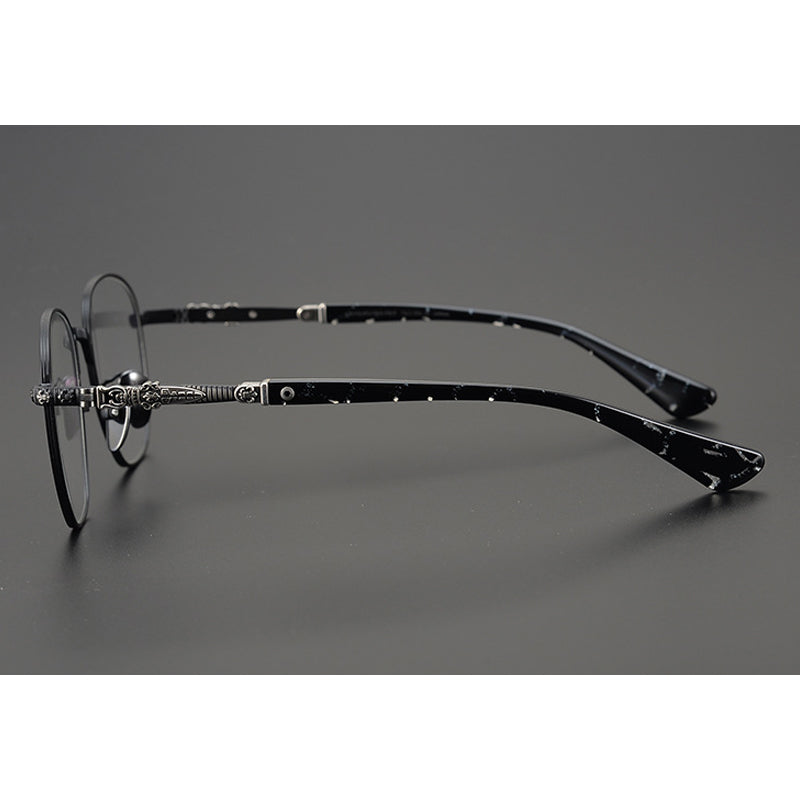 CHH Chrome Hearts Glasses Japanese handmade retro square myopia glasses frame