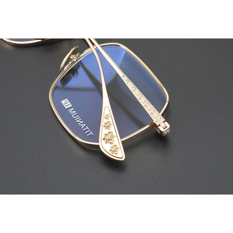 CHH Chrome Hearts Glasses Carved Pure Titanium Ultra Light Eyewear Frames