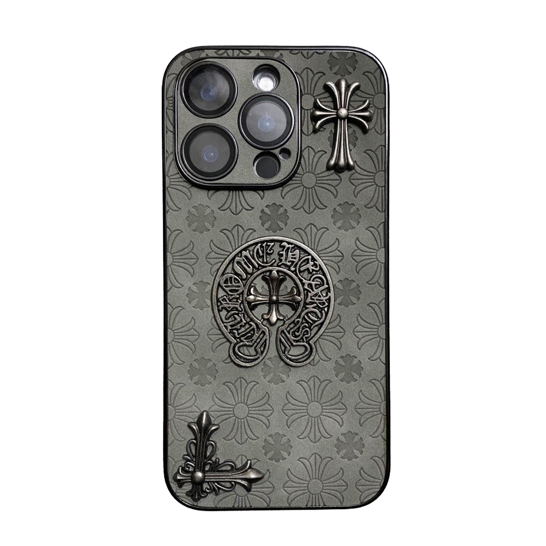 Chrome Hearts 3D iPhone Case