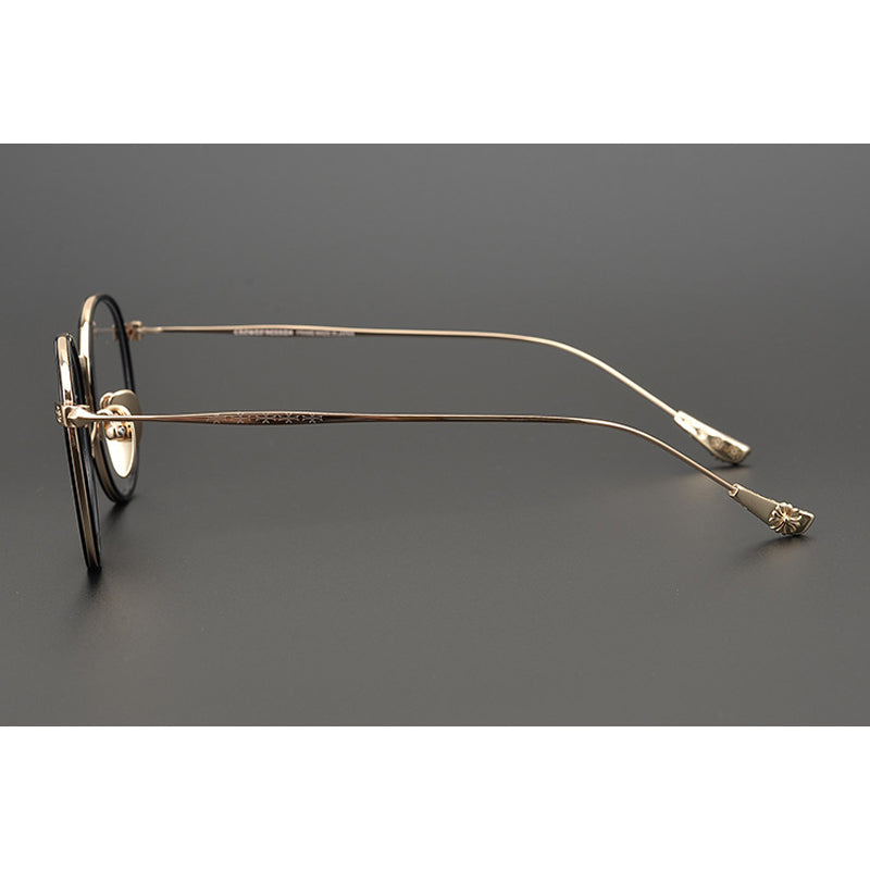 CHH Chrome Hearts Glasses Light Luxury Pure Titanium Glasses Frame