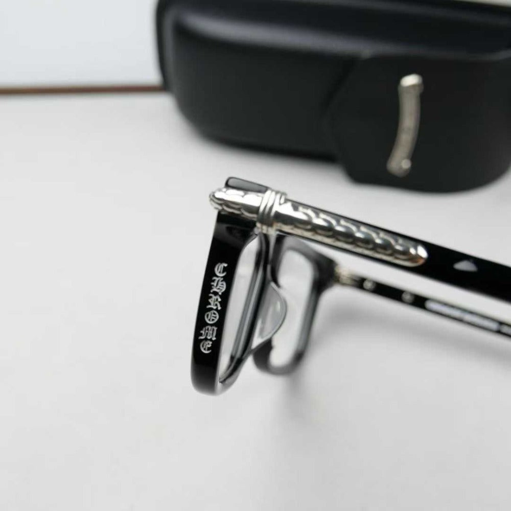 CHH Chrome Hearts Glasses Transparent Dragon Scale Design Myopia Glasses Frame