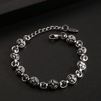 Chrome Hearts double-layer Cross simple bracelet