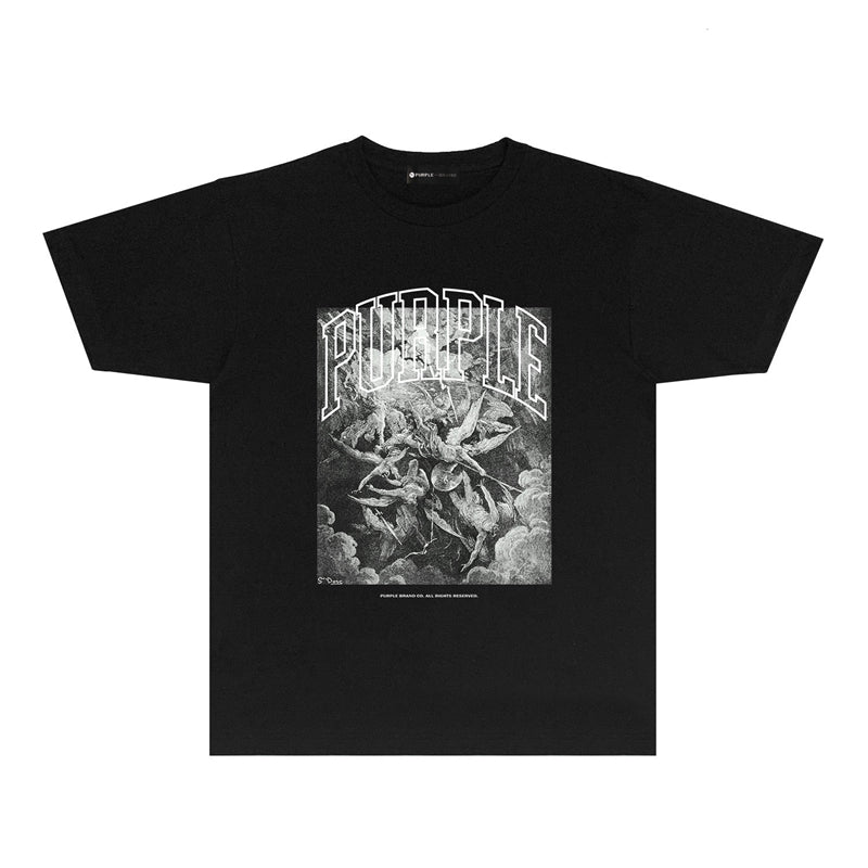 PURPLE  fashion T-shirt