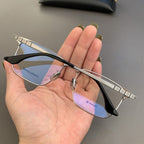 CHH Chrome Hearts Glasses Square Wide Myopia Pure Titanium Glasses Frame