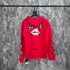 CHH Chrome Heart Hoodie Crowe Mattyboy Graffiti terry cotton hooded zipper