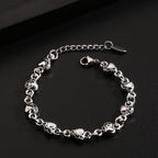 Chrome Hearts double-layer Cross simple bracelet
