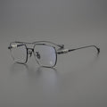CHH Chrome Hearts Glasses Toad Mirror Double Beam Full Frame Glasses Frame