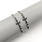 Chrome Hearts Silver Plus Cross chain bracelet 925 Sterling Silver