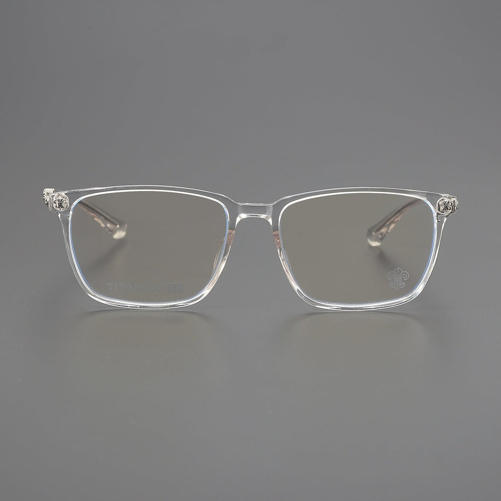 CHH Chrome Hearts Glasses Japanese handmade exquisite retro big face myopia glasses frame