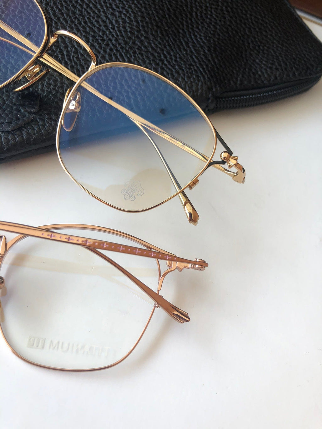 CHH Chrome Hearts Glasses Stylish and Exquisite Pure Titanium Glasses Frames