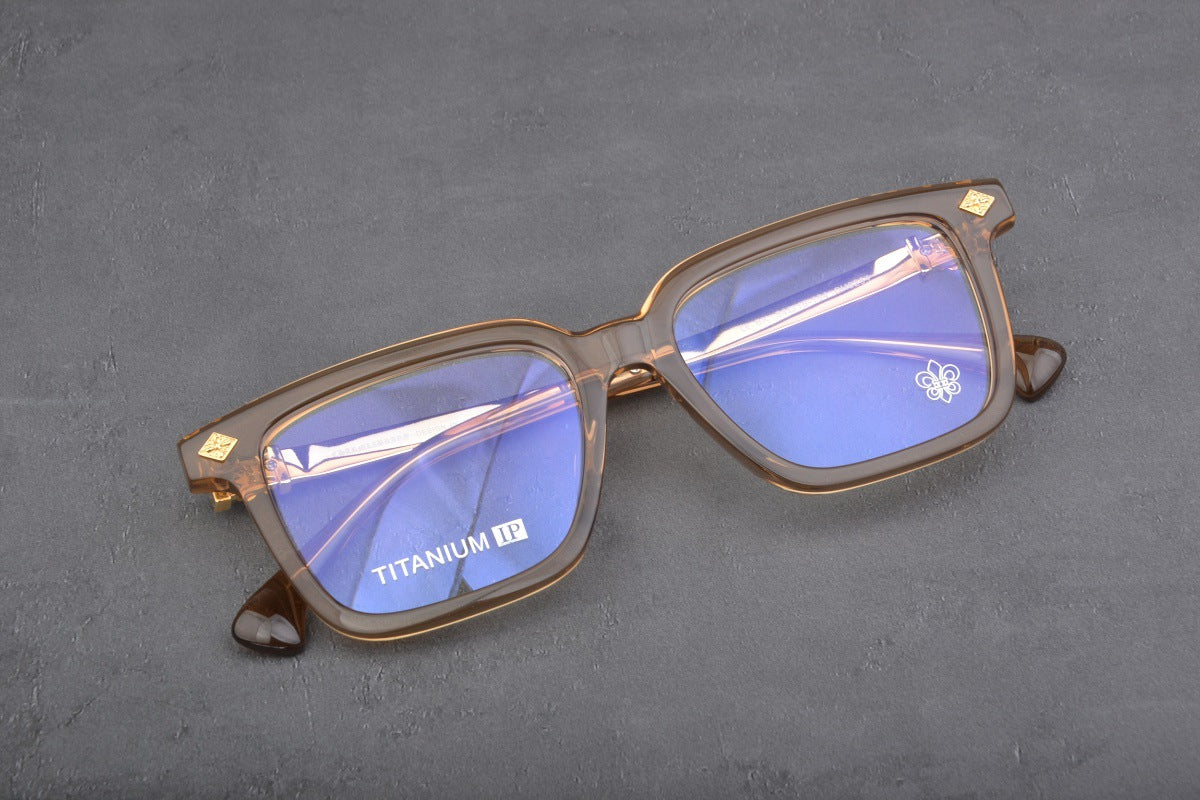 CHH Chrome Hearts Glasses Versatile pure titanium myopia frames