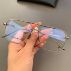 CHH Chrome Hearts Glasses Double Beam Vintage Toad Mirror Glasses Frame