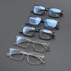 CHH Chrome Hearts Glasses Japanese handmade exquisite retro big face myopia glasses frame