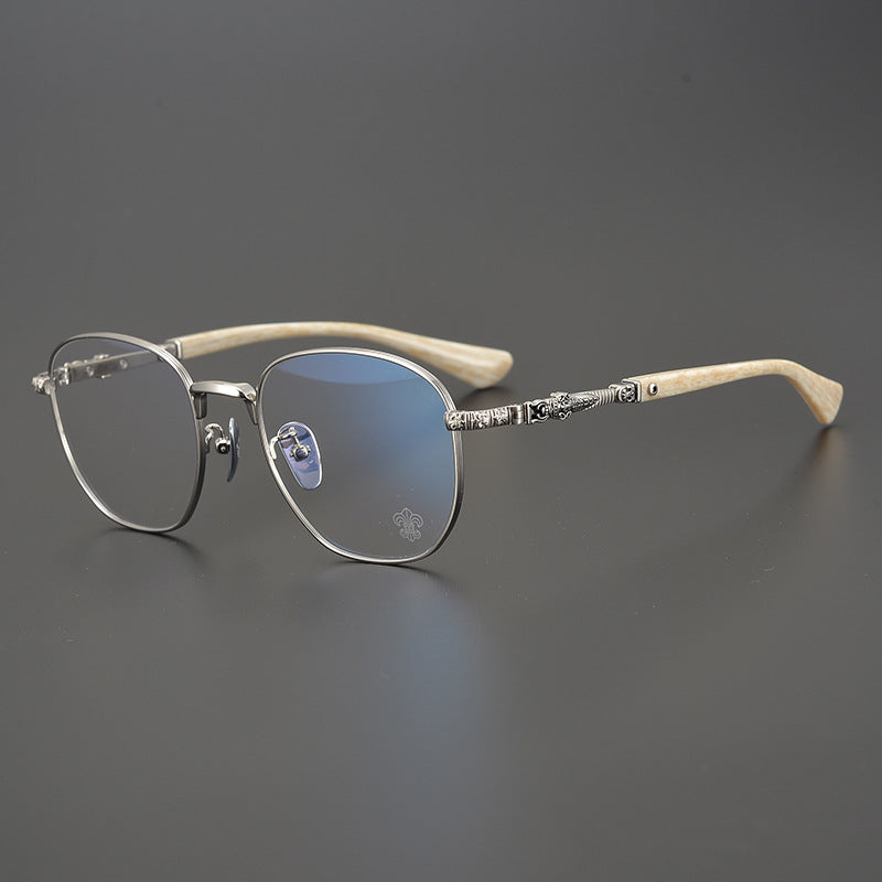 CHH Chrome Hearts Glasses Japanese handmade retro square myopia glasses frame