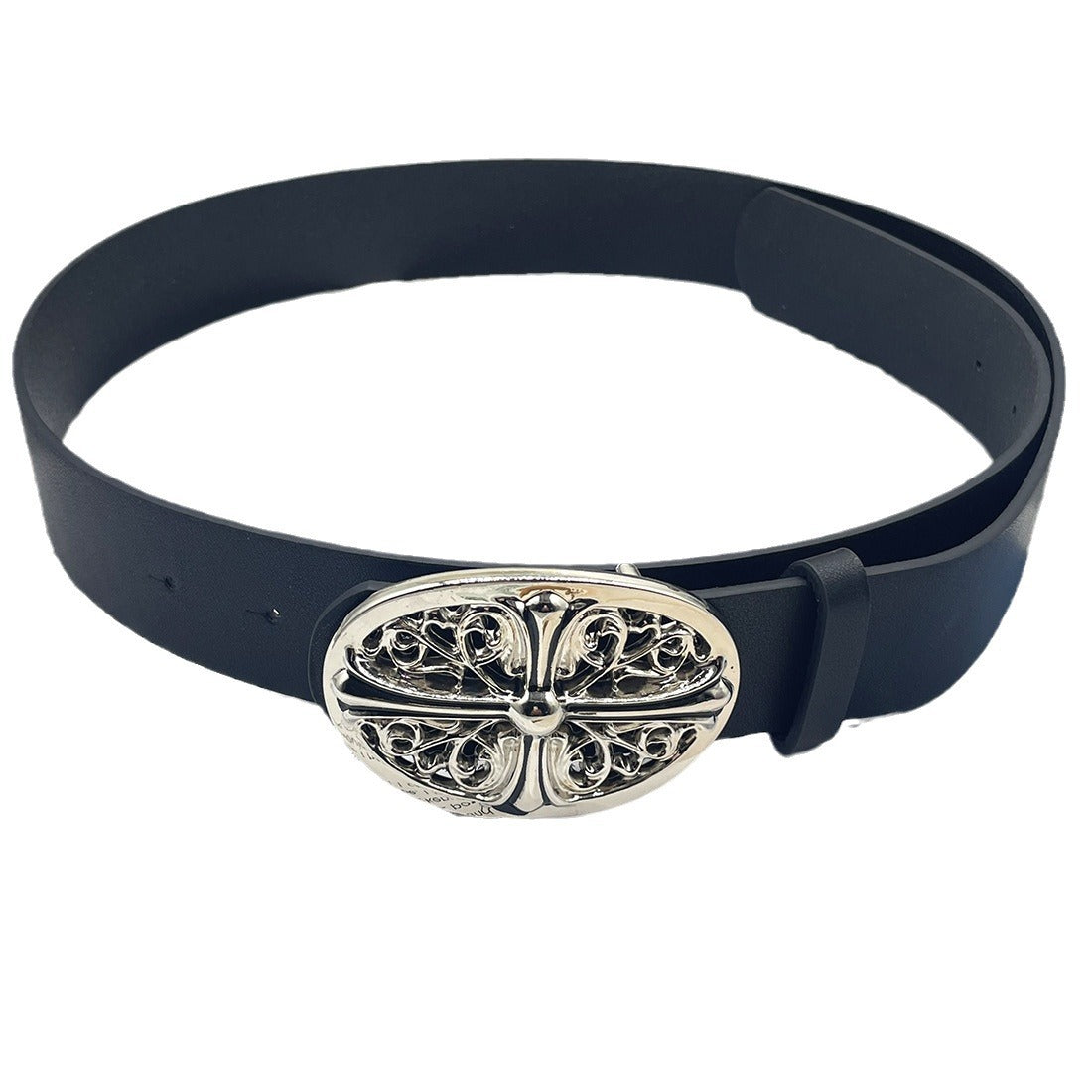 Chh Chrome Heart Belt Cross Leather Casual Versatile