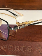 CHH Chrome Hearts Glasses Concise Atmospheric Box Titanium Frame Business Glasses Frame
