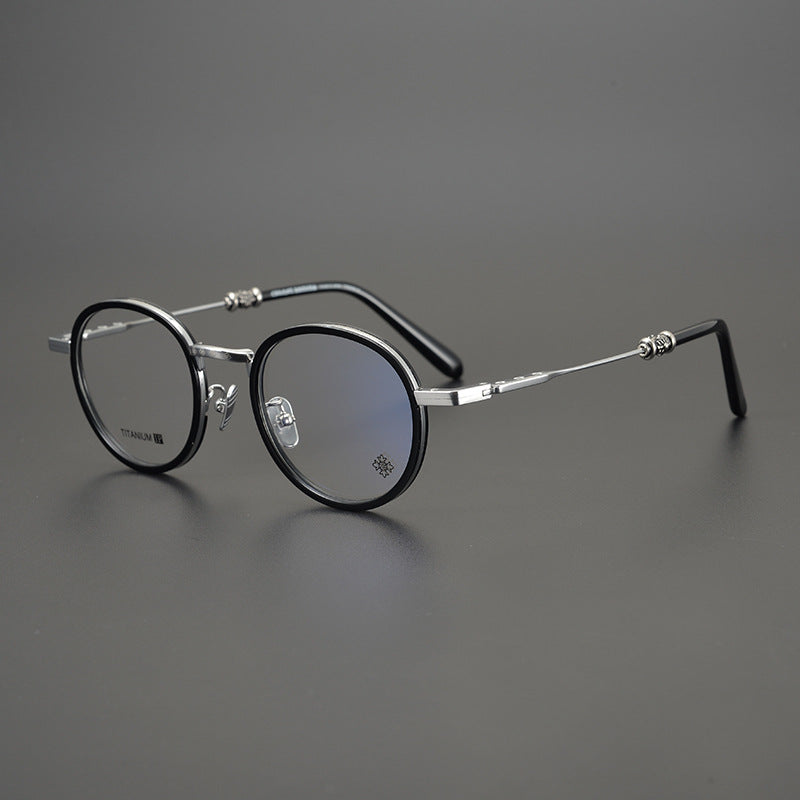 CHH Chrome Hearts Glasses Pure Titanium Retro Mirror Myopia Frame