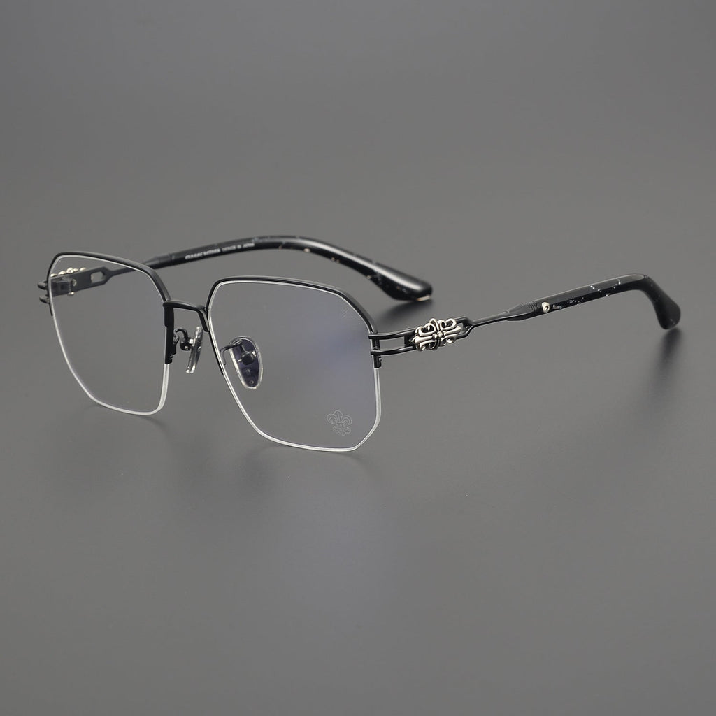 CHH Chrome Hearts Glasses Versatile Titanium Frame Ultra Light Glasses Frame