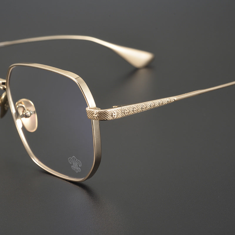 CHH Chrome Hearts Glasses Carved Pure Titanium Ultra Light Eyewear Frames
