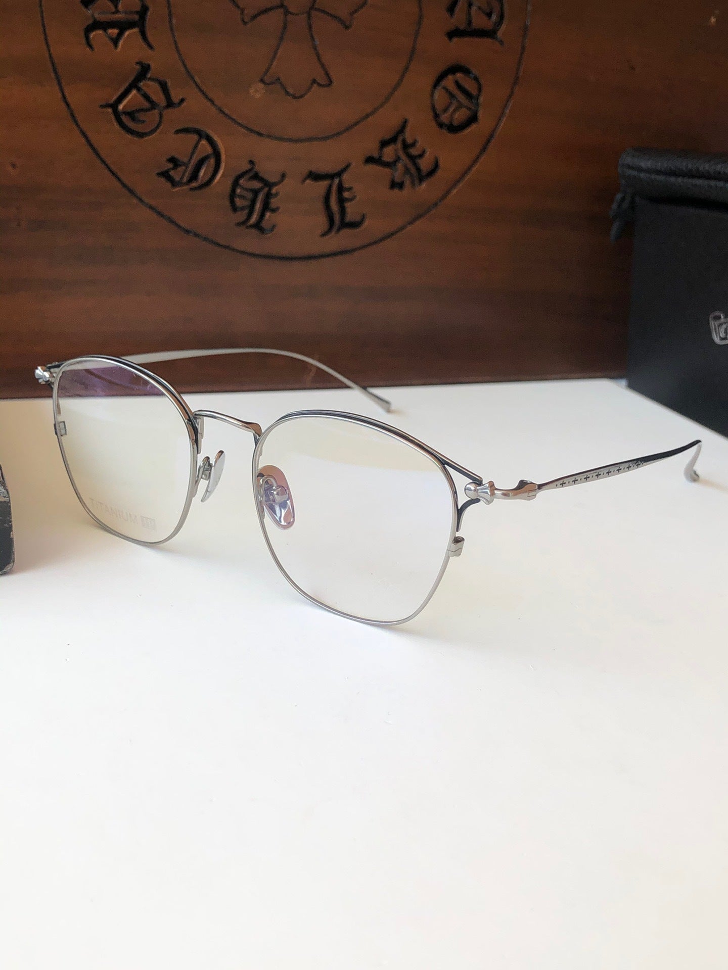 CHH Chrome Hearts Glasses Stylish and Exquisite Pure Titanium Glasses Frames