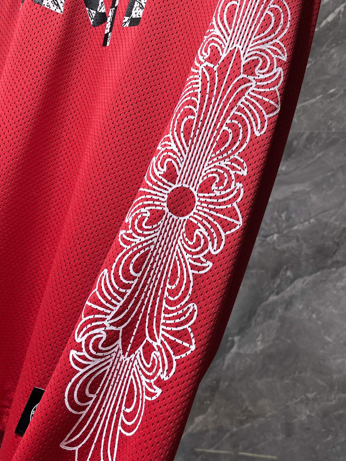 Chh Chrome Hearts T Shirts Autumn CH Ice Hockey Suit Sanskrit Letter Casual Loose Long Sleeve T-Shirt