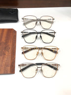 CHH Chrome Hearts Glasses Fashion Personality Cat Eye Large Frame Glasses Frame