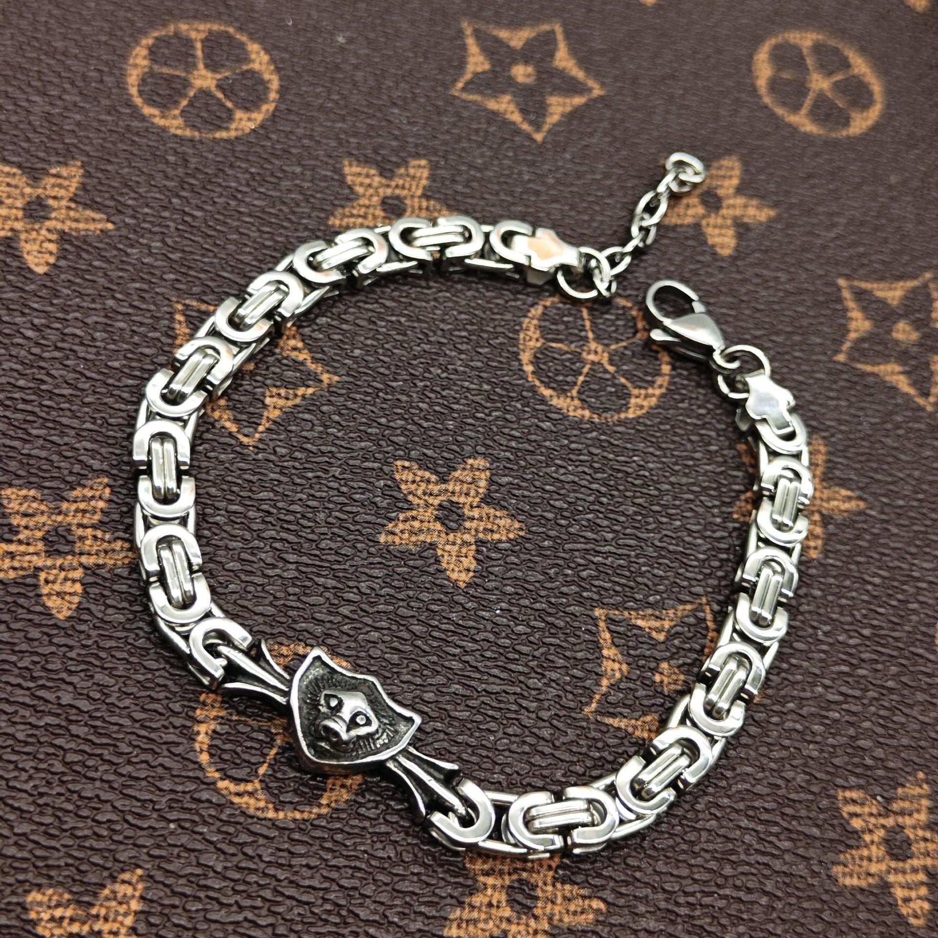 Chrome Hearts 925 Sterling silver retro bracelet