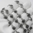 Chrome Hearts good art cherry blossom necklace