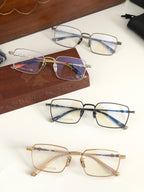 CHH Chrome Hearts Glasses Concise Atmospheric Box Titanium Frame Business Glasses Frame