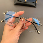 CHH Chrome Hearts Glasses Pure Titanium Round Ultra Light Myopia Glasses Frame