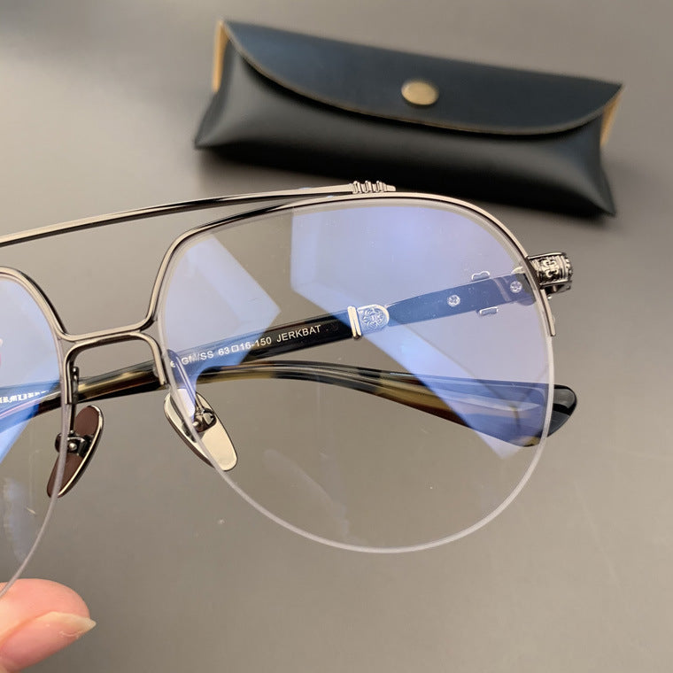 CHH Chrome Hearts Glasses Silver Glasses Frame