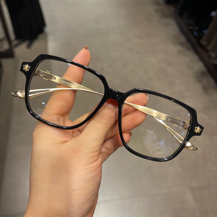 CHH Chrome Hearts Glasses Vintage Pure Titanium Myopia Glasses Frame
