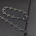 Chrome Hearts cross flower simple S925 bracelet