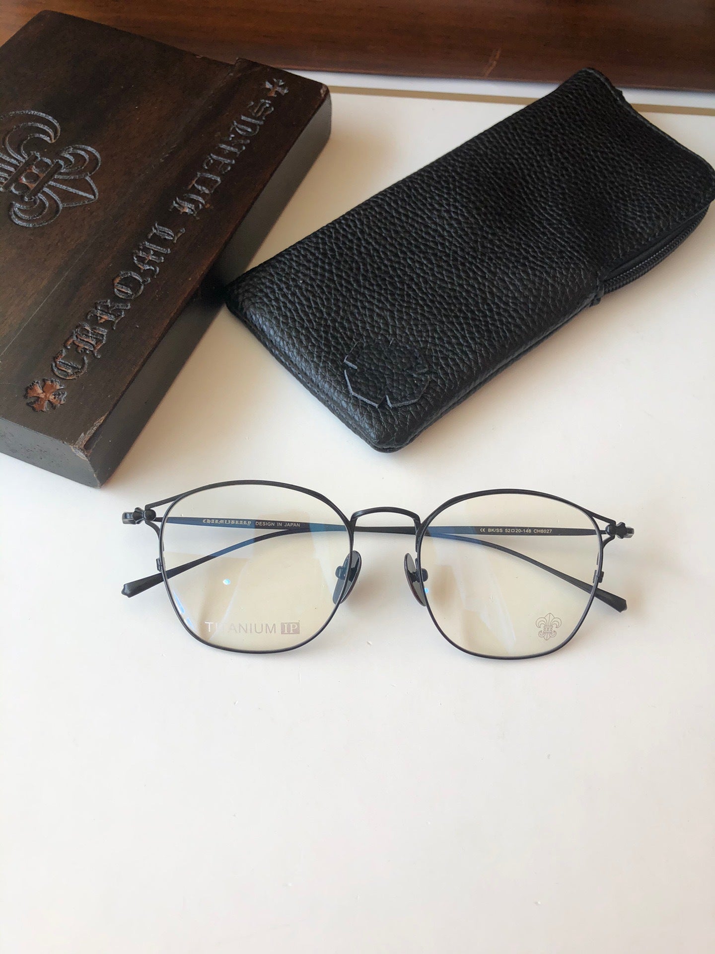 CHH Chrome Hearts Glasses Stylish and Exquisite Pure Titanium Glasses Frames