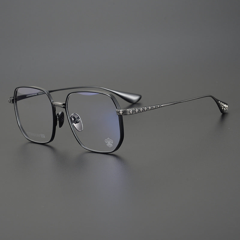 CHH Chrome Hearts Glasses Carved Pure Titanium Ultra Light Eyewear Frames