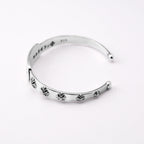 Chrome Hearts personality cross flower open bracelet