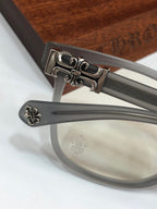 CHH Chrome Hearts Glasses Simple and stylish large frame retro glasses frame