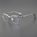 CHH Chrome Hearts Glasses Vintage half-frame glasses Pure titanium frames