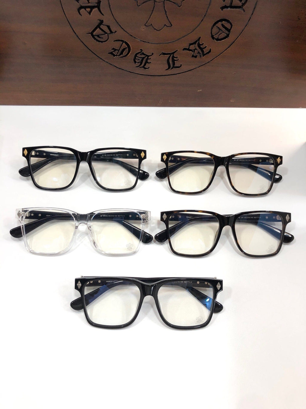 CHH Chrome Hearts Glasses simple fashion retro large frame glasses frame